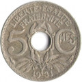 Франция 5 сантимов 1931 год