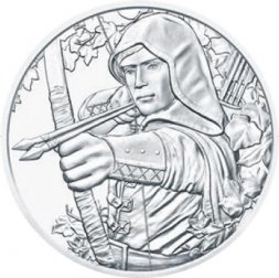 Австрия 1,5 евро 2019 год - 825 лет Венскому монетному двору - Робин Гуд