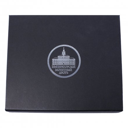 Коллекция медалей - Правители России, Великие князья и цари 34 медалей в оригинальном футляре