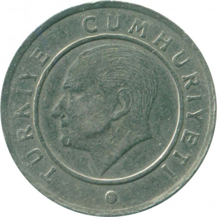 Турция 25 куруш 2009 год