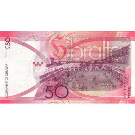 Гибралтар 50 фунтов 2019 год - UNC