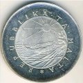 Мальта 2 фунта 1976 год - Газ Эллул Мерсер