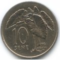 Самоа 10 сене 1974 год