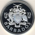 Барбадос 10 долларов 1973 год
