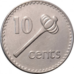 Фиджи 10 центов 2000 год