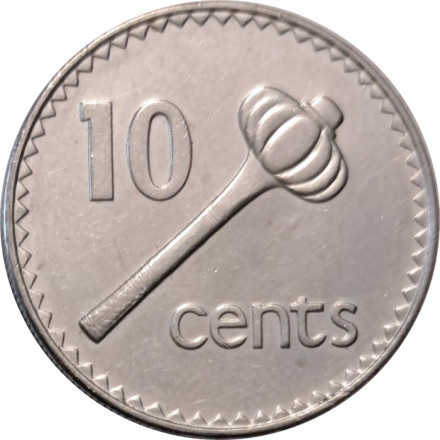 Фиджи 10 центов 2000 год