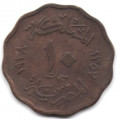 Египет 10 милльем 1938 год