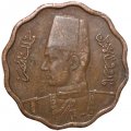 Египет 10 миллим 1938 год
