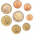 Набор из 8 евромонет Хорватия 2023 год