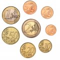 Набор из 8 евромонет Хорватия 2023 год