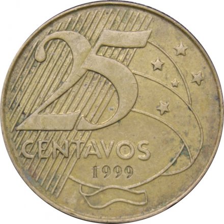 Бразилия 25 сентаво 1999 год - Мануэл Деодоро да Фонсека