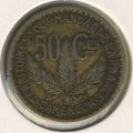 Камерун 50 сантимов 1926 год