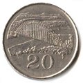 Зимбабве 20 центов 1983 год
