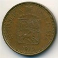 Венесуэла 5 сентимо 1974 год