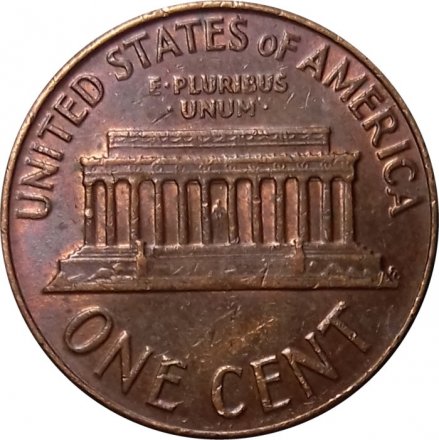 США 1 цент 1963 год (без отметки МД)