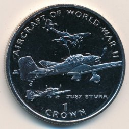 Остров Мэн 1 крона 1995 год