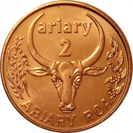 Мадагаскар 2 ариари 2003 год - aUNC