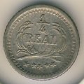 Гватемала 1/4 реала 1890 год
