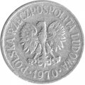 Польша 20 грошей 1970 год