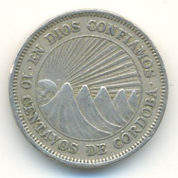 Никарагуа 10 сентаво 1952 год