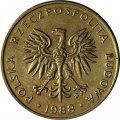 Польша 5 злотых 1988 год