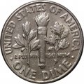 США 1 дайм (10 центов) 1992 год - Франклин Рузвельт (D)
