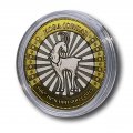 Коза - Гравированная монета 10 рублей (в сувенирной упаковке)