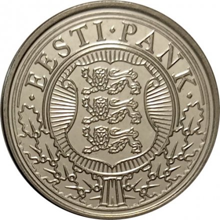 Монетовидный жетон из стартового евркомплекта. Эстония. TERE EURO Здравствуй, евро! 2011 год