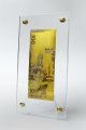 Крым и Севастополь - Сувенирная 100 рублей (золотая) на подставке