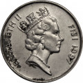 Фиджи 5 центов 1997 год