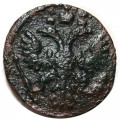 Полушка 1735 год Анна Иоанновна (1730 - 1740) - F