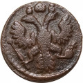 Полушка 1735 год Анна Иоанновна (1730 - 1740) - F