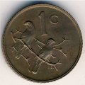 ЮАР 1 цент 1968 год (SOUTH AFRICA)