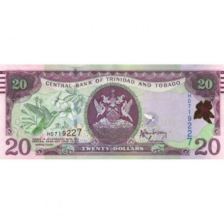 Тринидад и Тобаго 20 долларов 2006 (2014) год - UNC