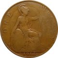 Великобритания 1 пенни 1914 год - Король Георг V