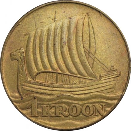 Эстония 1 крона 1990 год