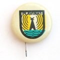 Значок-иголка Плявиняс. Pļaviņas. Латвия