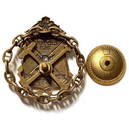 Знак Служба РАВ УРАВ ВМФ, заливной, тяжелый