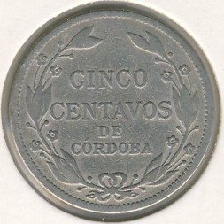 Никарагуа 5 сентаво 1935 год