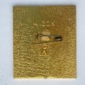 Значок. Шахматы. Матч претендентов. Спасский - Карпов (красно-зеленый)