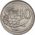 Каймановы острова 10 центов 2008 год