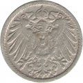 Германия 5 пфеннигов 1893 год (A)