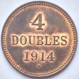 Гернси 4 дубля 1914 год