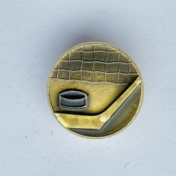 Значок. Хоккей. Клюшка с шайбой