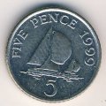 Гернси 5 пенсов 1999 год