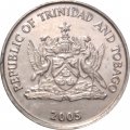 Тринидад и Тобаго 10 центов 2005 год - Гибискус