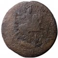Полушка 1757 год Елизавета Петровна (1741 - 1762) - VG
