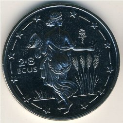 Гибралтар 2,8 экю 1994 год