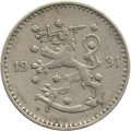 Финляндия 1 марка 1931 год