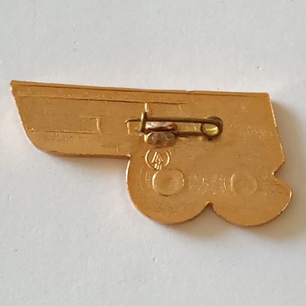 Знак &quot;50 лет Краностроения завод ПТО им. Кирова&quot;